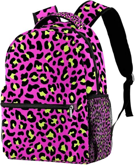 leopard backpacks for girls.